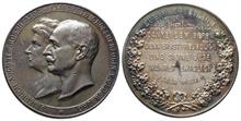Oldenburg, Friedrich August 1900-1918, Silbermedaille o. J. (graviert 1913)