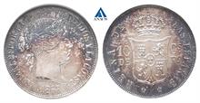 Philippinen, Isabella II. von Spanien 1833-1868, 10 Centimos 1868