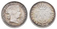 Philippinen, Isabella II. von Spanien 1833-1868, 10 Centimos 1868