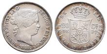 Philippinen, Isabella II. von Spanien 1833-1868, 20 Centimos 1868