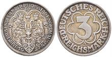 Weimarer Republik, 3 Reichsmark 1927
