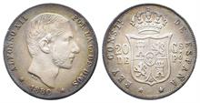 Philippinen, Alfonso XII. von Spanien 1874-1885, 20 Centimos 1880