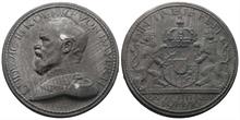 Bayern, Ludwig III. 1913-1918, Steckmedaille "sogennater Bayerntaler" 1916
