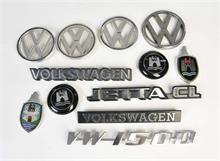 VW, Typenschilder + Embleme