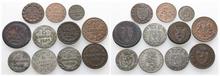 Nassau, Lot von Kleinmünzen, 11 Stück