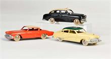 Dinky Toys, Buick, Ford + Studebaker