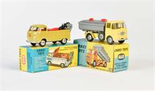 Corgi Toys, Volkswagen Breakdown Truck + Neville Cement Tipper Body
