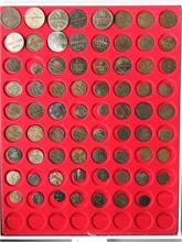 Sachsen, Lot von Kupferkleinmünzen, 70 Stück