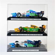Minichamps, 3 Formel 1 Fahrzeuge 1993 u.a.