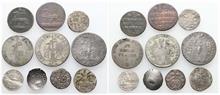 Stolberg, Lot von Kleinmünzen, 10 Stück
