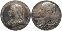 Großbritannien, Victoria, 1837-1901, Silbermedaille 1897
