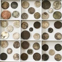 Polen, Lot von Kleinmünzen, 44 Stück