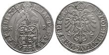 Römisch Deutsches Reich - Salzburg. Johann Jakob Khuen von Belasi, 1560-1586. 1/2 Guldentaler (30 Kreuzer) 1579