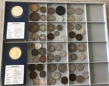 USA, Lot von Münzen des 19. und 20. Jahrhunderts. 59 Stück.