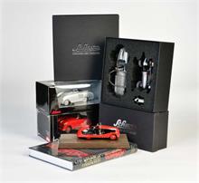 Schuco, Examico 4001, Studio Racer, 2x Classic + Buch