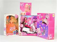 Barbie, 2 limitierte Sets + 2x "2 in 1" Sets
