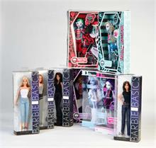 5 Sets Monster High + 4x Barbie Basics