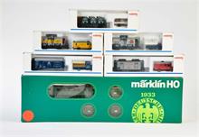 Märklin, Reichsbahn Packung 1978 + 4 Museumswagen Sets