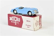 Micro Models, MGA Roadster blue