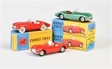 Corgi Toys, 3x MG