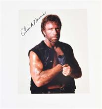 Original Autogramm Chuck Norris