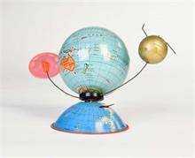 Seidel, Globus mit Sputnik + UFO