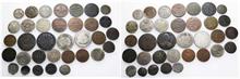 Hessen, Lot von Kleinmünzen, 34 Stück