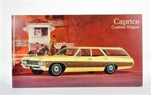 Werbetafel GM Autohändler Chevrolet Caprice Custom