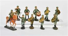 Elastolin, Lineol: 10 musizierende Soldaten