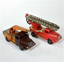 MSB, Feuerwehr + Abschleppwagen