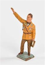 Lineol, Göring grüßend in brauner Uniform
