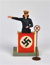 Elastolin, Hitler am Rednerpult mit Mikrofon