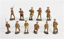 Elastolin/Lineol, 11 englische Soldaten