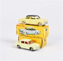 Dinky Toys, Simca Versailles 24 Z + Renault R 8 517