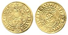 Mainz, Adolph I. von Nassau 1373-1390, Goldgulden o.J. (1379/1380)