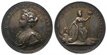 Großbritannien, Anne 1702-1714, Silbermedaille 1709