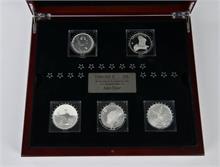 Lots und Sammlungen - 15 verschiedene Silbermünzen
