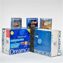 2 Dreamcast Konsolen + 3 Spiele