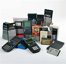 20 Taschenrechner diverser Hersteller
