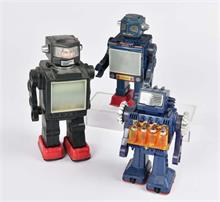 3 Roboter ( Television Robot u.a.)