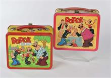2x Popeye Lunch Box