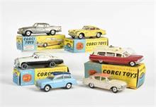 Corgi Toys, 6 Fahrzeuge