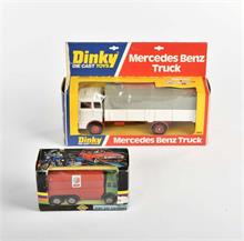 Dinky Toys, Mercedes Benz Truck 940 + Mercury Fiat Cisterna 697
