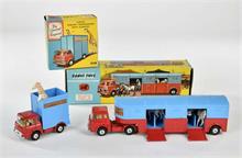 Corgi Toys, Circus Horse Transporter + Giraffen Transporter