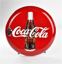 Emailleschild Coca Cola
