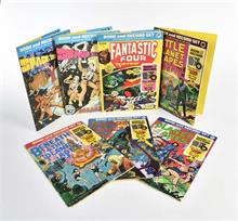 7 Comics Book and Record Set 60/70er Jahre