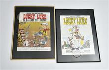2 Lucky Luke Plakate