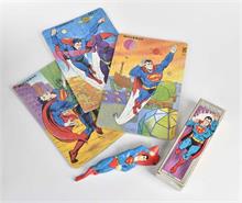 Superman Puzzles + Bürste