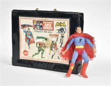 Mego, Superhero Koffer + Superman Figur
