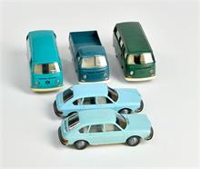 Cursor, 5 VW Modelle